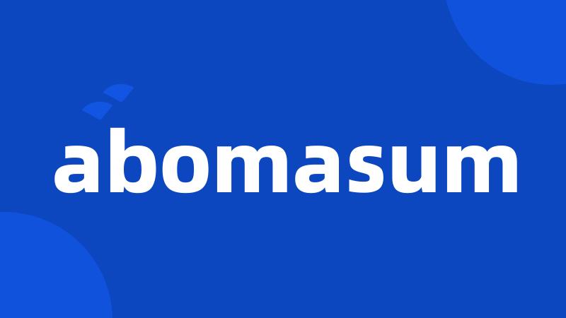 abomasum