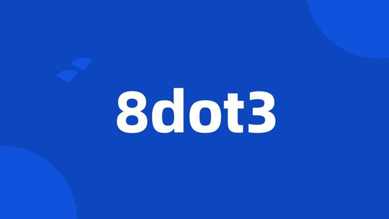 8dot3