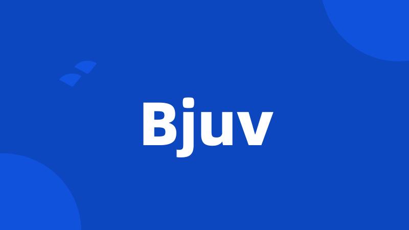 Bjuv