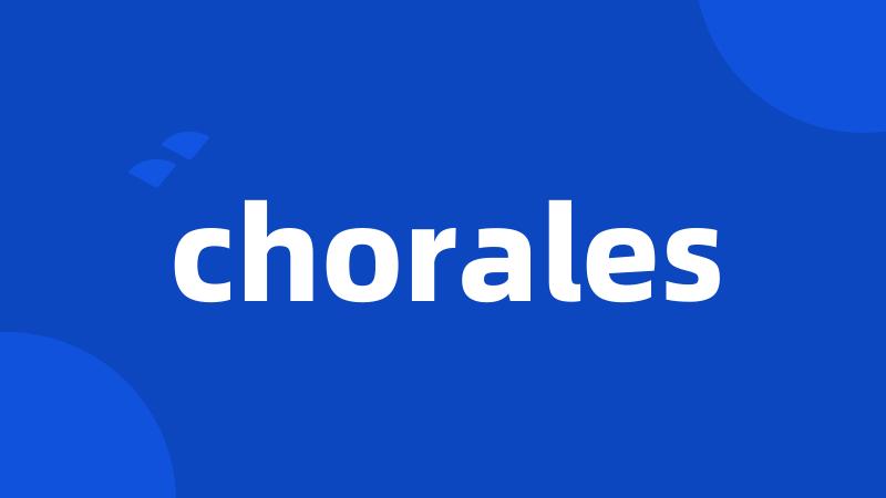 chorales