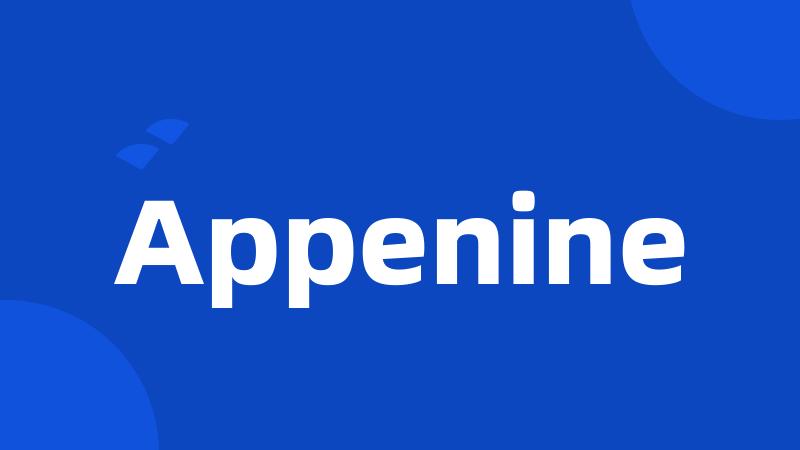 Appenine