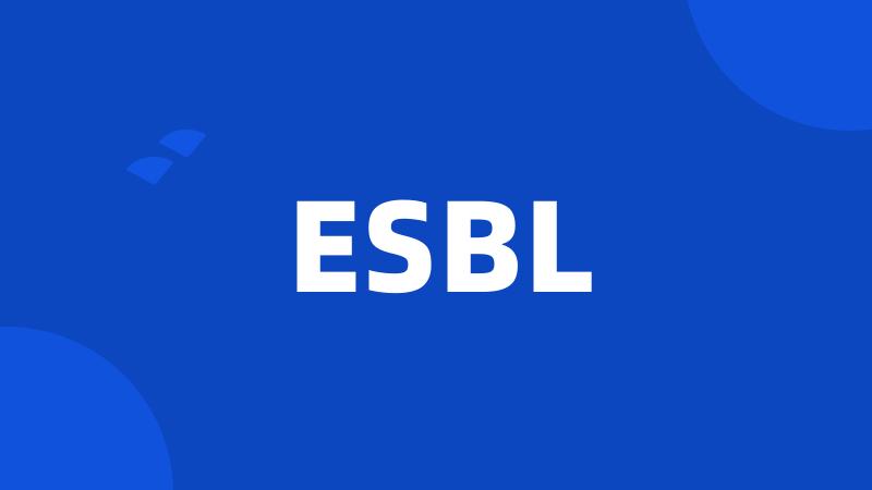 ESBL