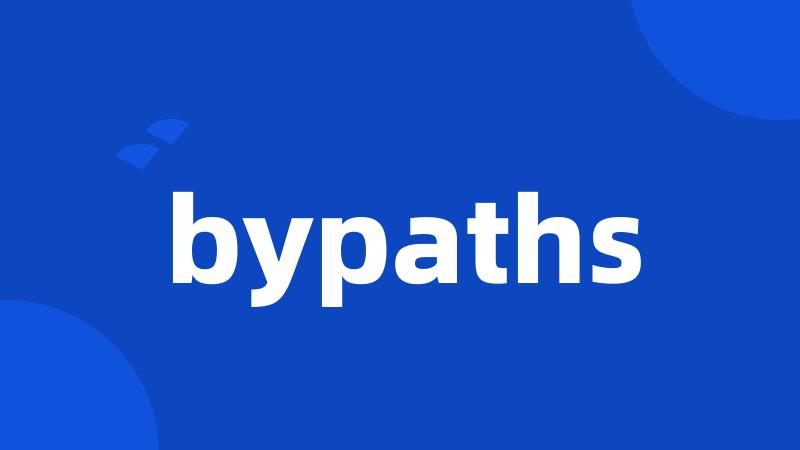 bypaths