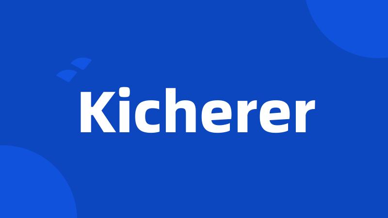 Kicherer