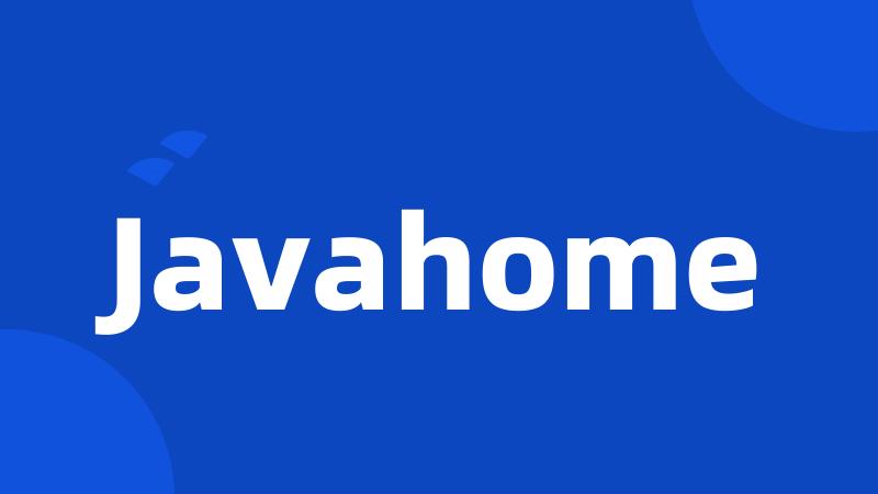 Javahome