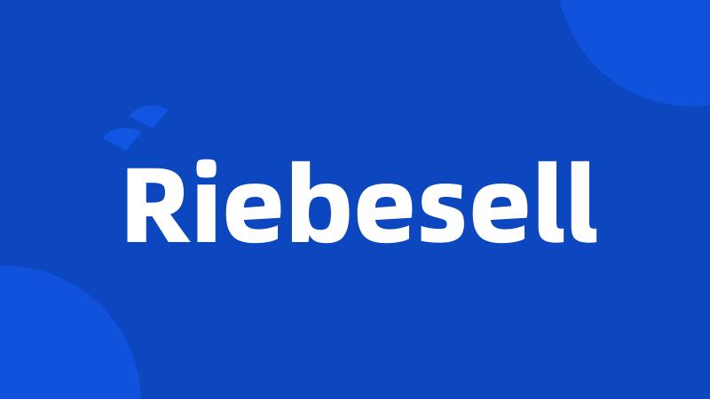 Riebesell