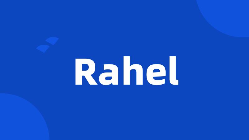 Rahel