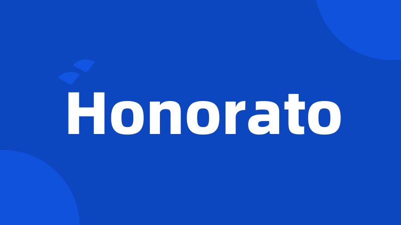 Honorato