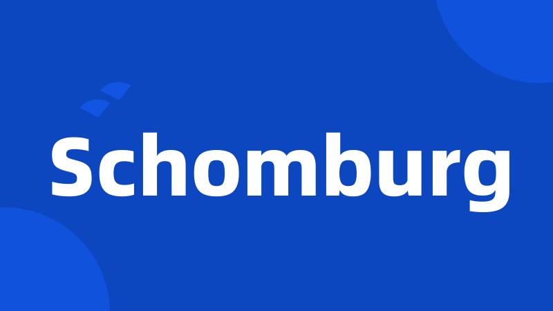 Schomburg