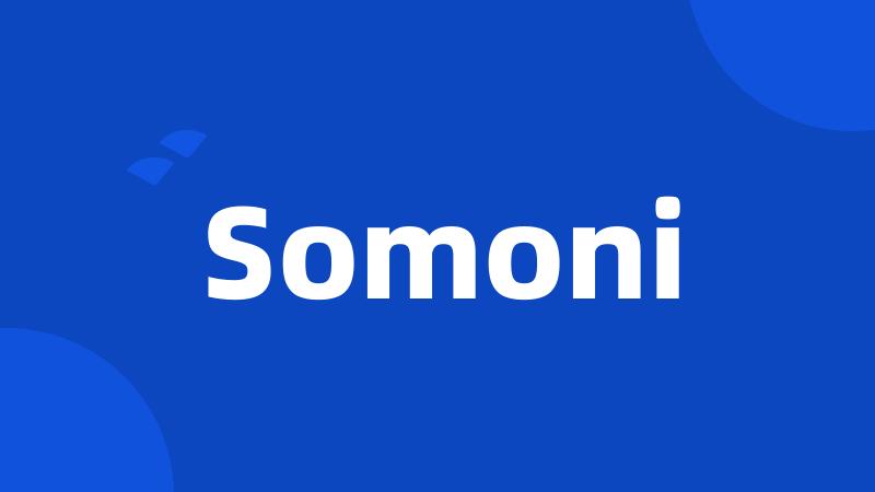 Somoni