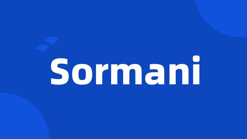 Sormani