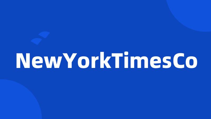 NewYorkTimesCo