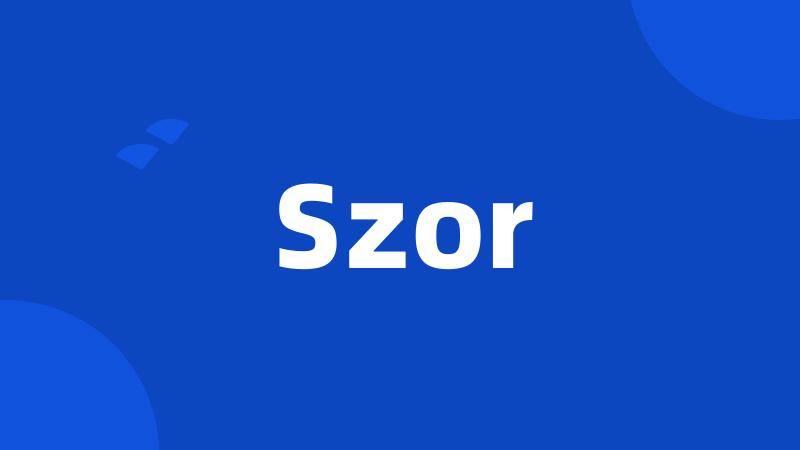 Szor