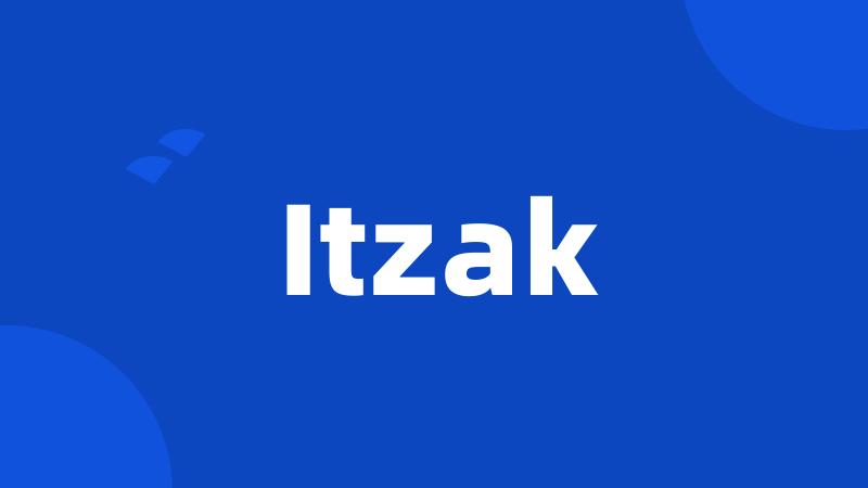 Itzak