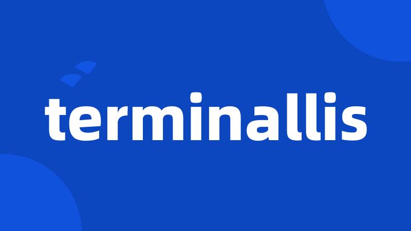 terminallis