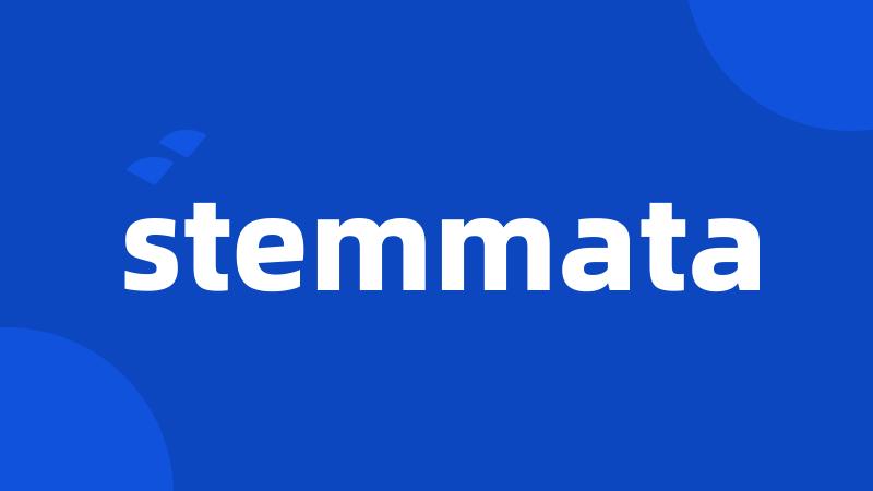 stemmata