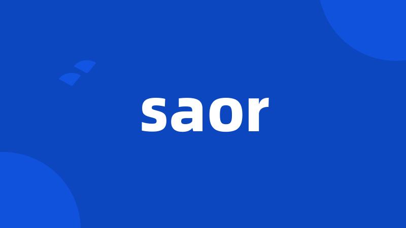 saor