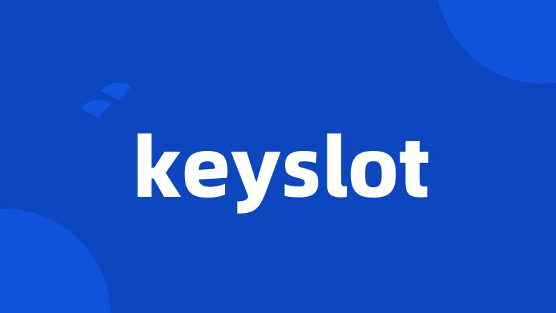 keyslot