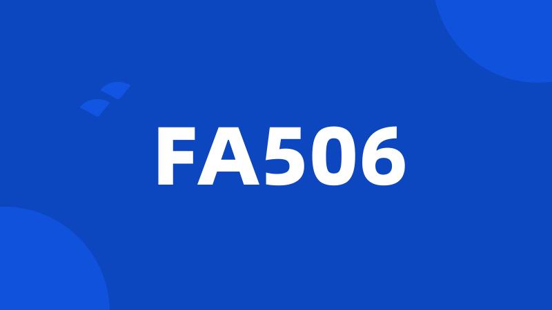 FA506