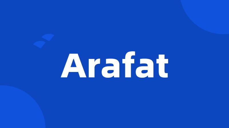 Arafat