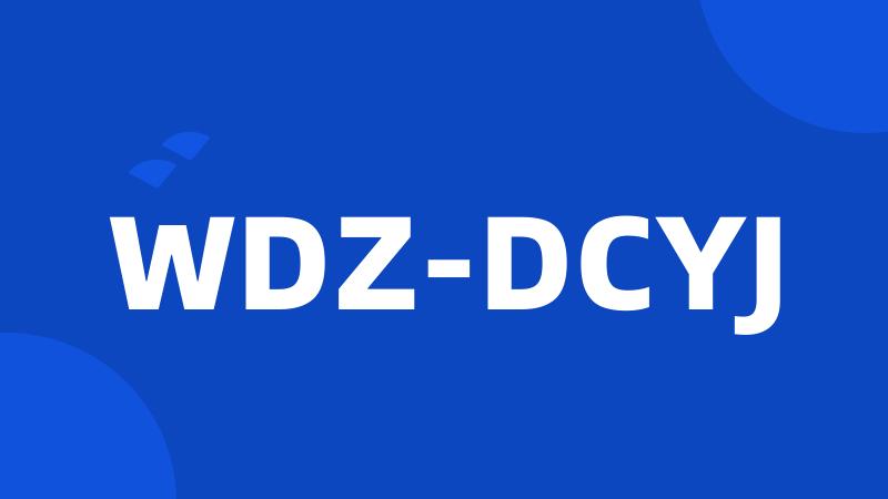 WDZ-DCYJ