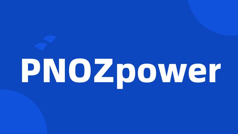 PNOZpower