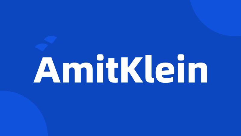 AmitKlein