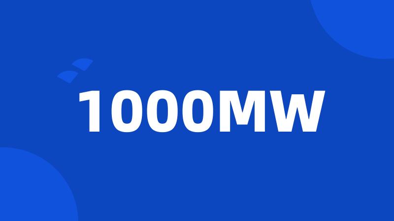 1000MW