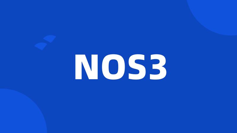 NOS3