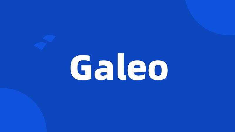 Galeo