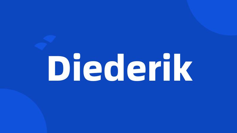 Diederik