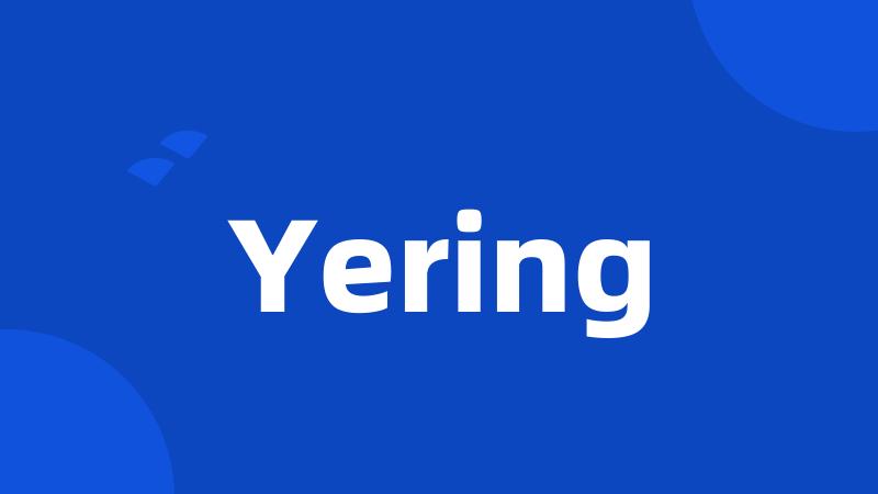 Yering