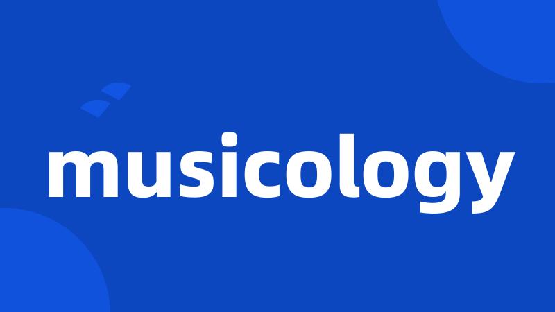 musicology