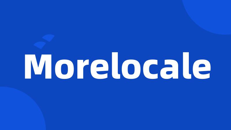 Morelocale