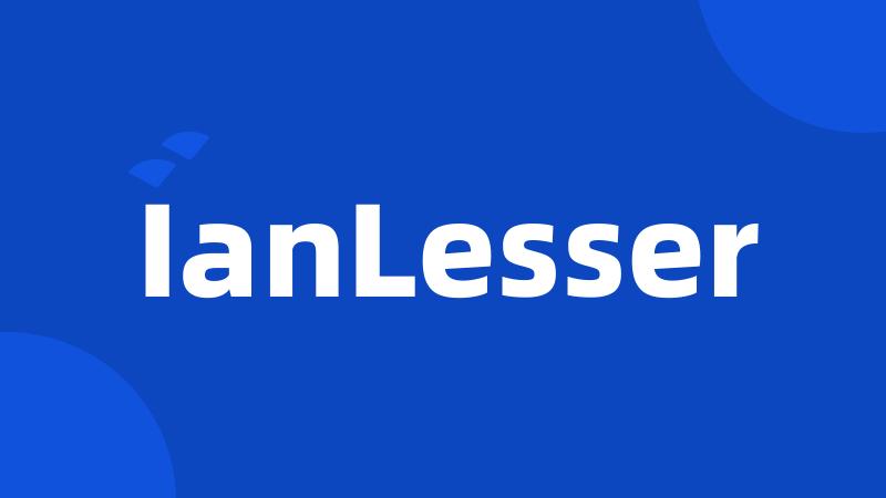 IanLesser