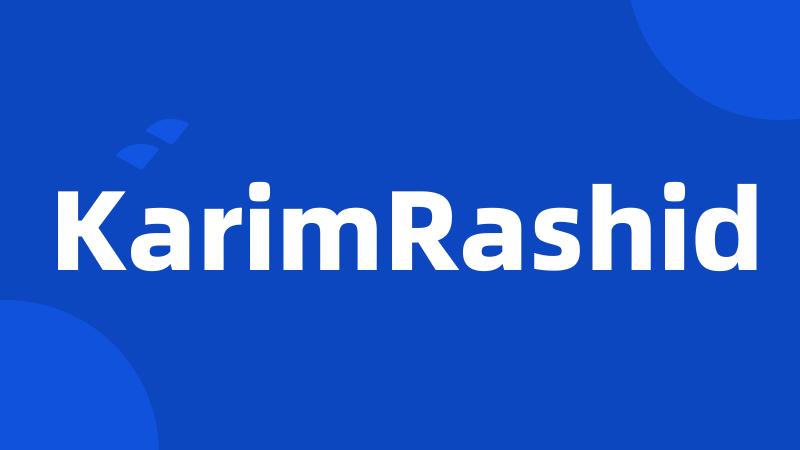 KarimRashid