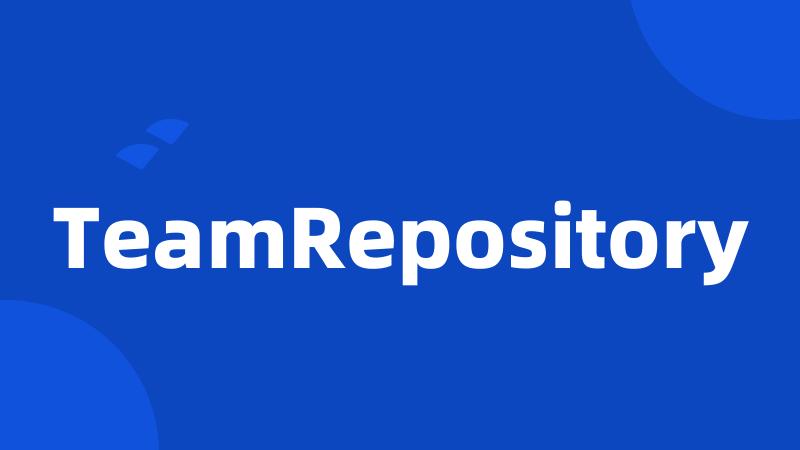 TeamRepository