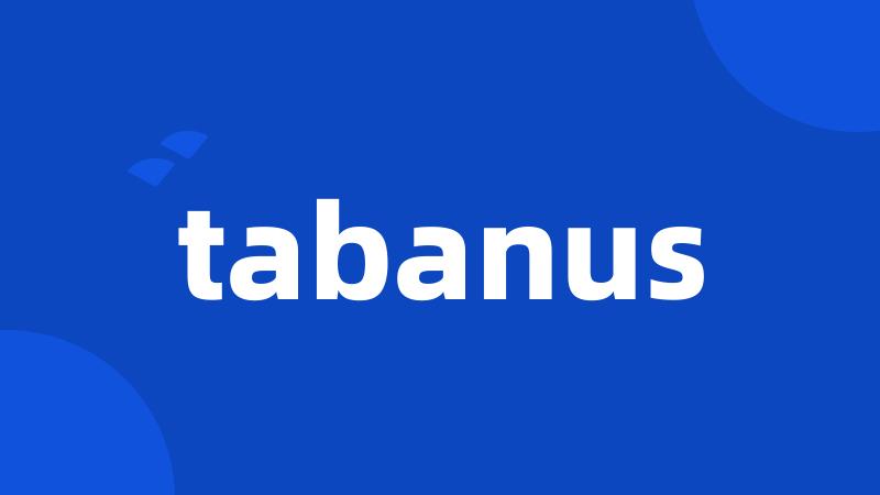 tabanus