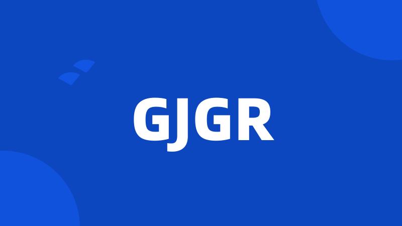 GJGR