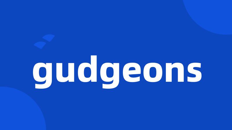 gudgeons