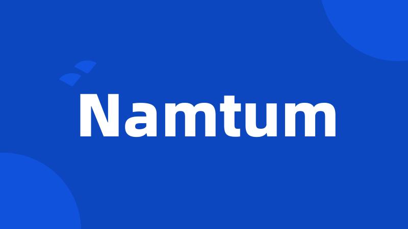 Namtum