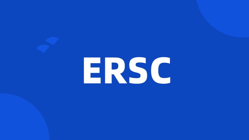 ERSC