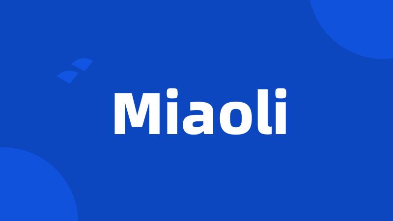 Miaoli