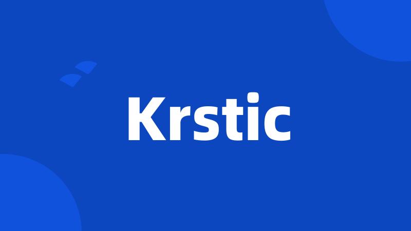 Krstic