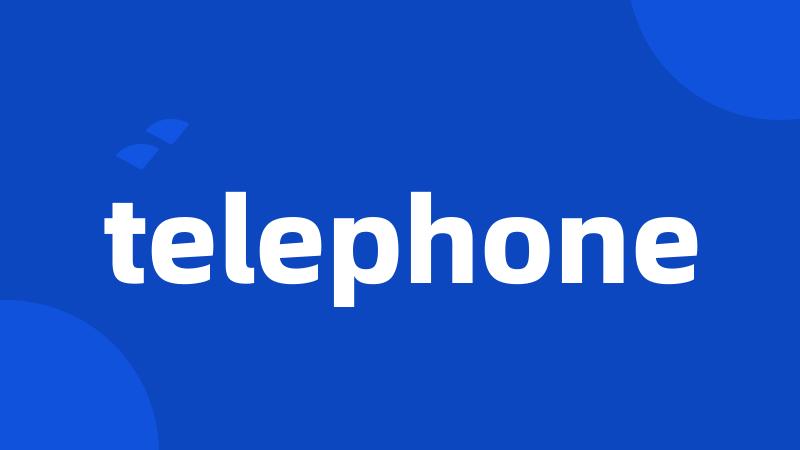 telephone