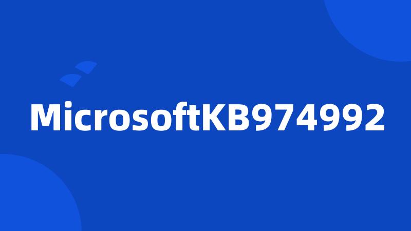 MicrosoftKB974992