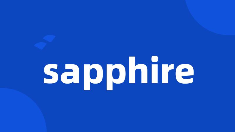 sapphire