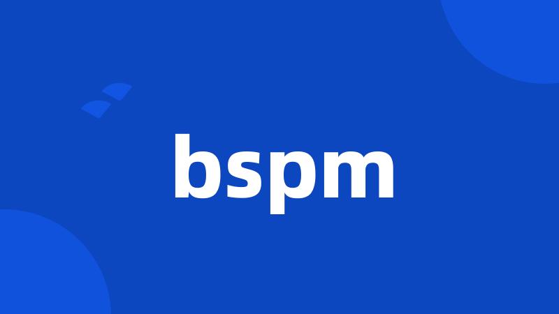 bspm