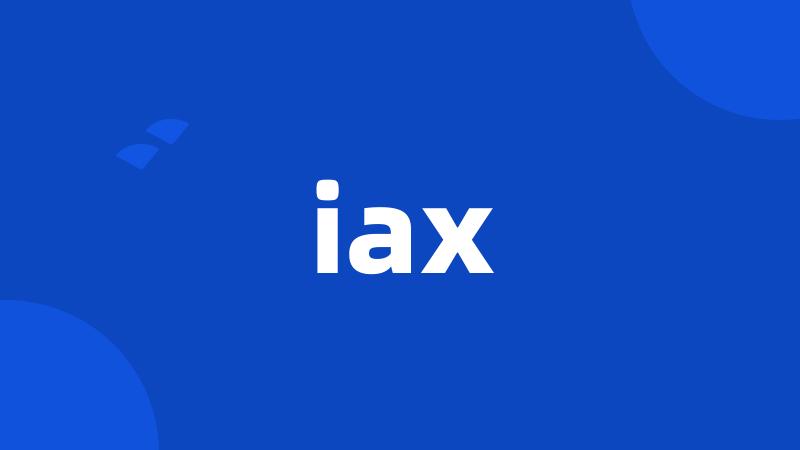 iax