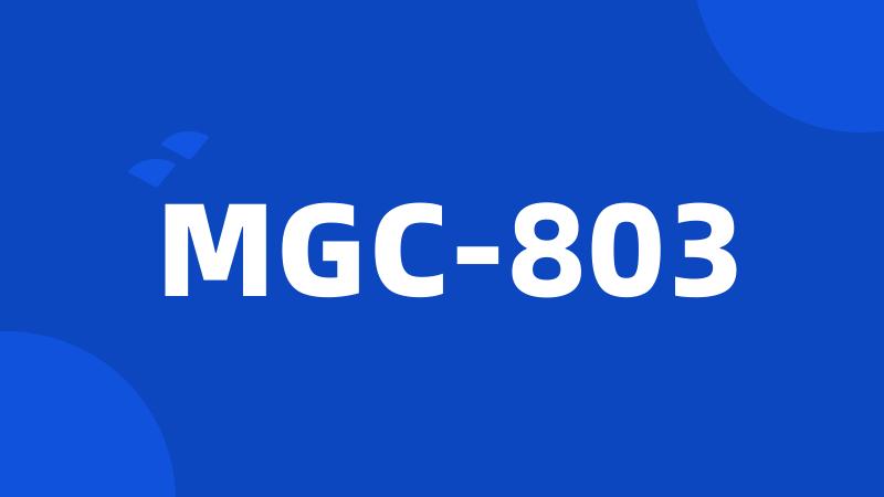 MGC-803